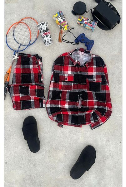 Pyjama à carreaux confort