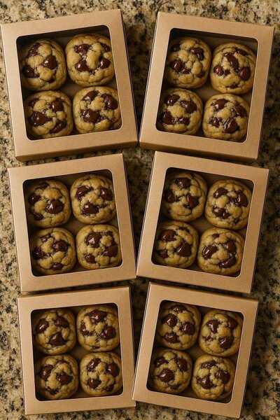 Cookies fourrés au chocolat