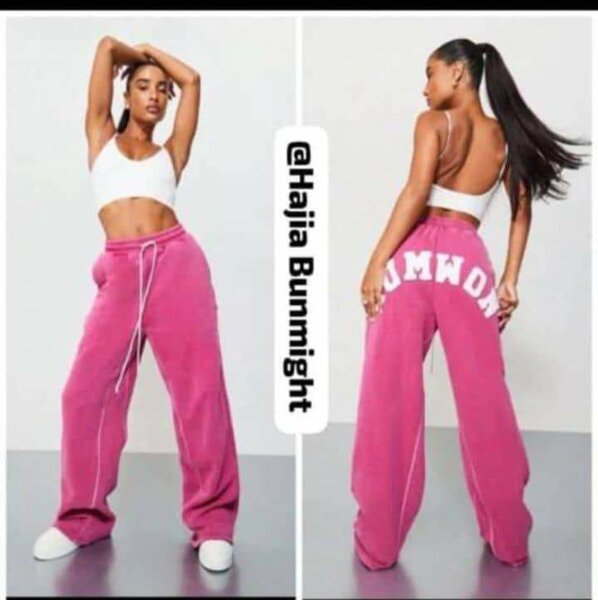 Pantalon de survêtement rose