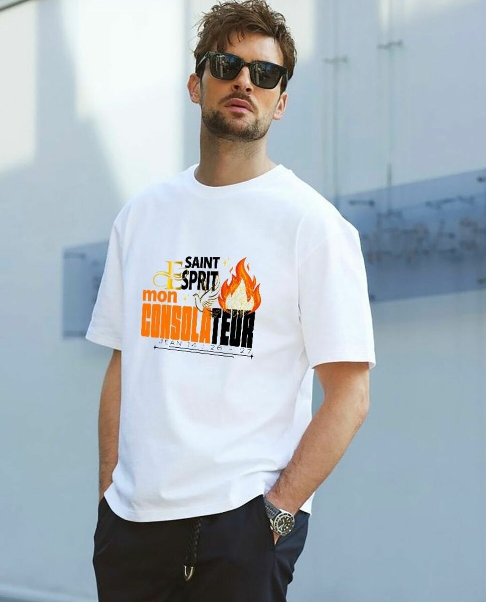 T-shirt chrétien confort