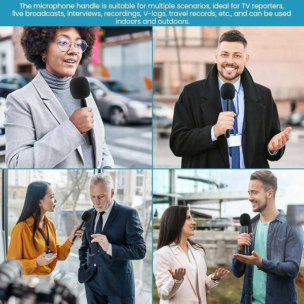 Microphone sans fil portable