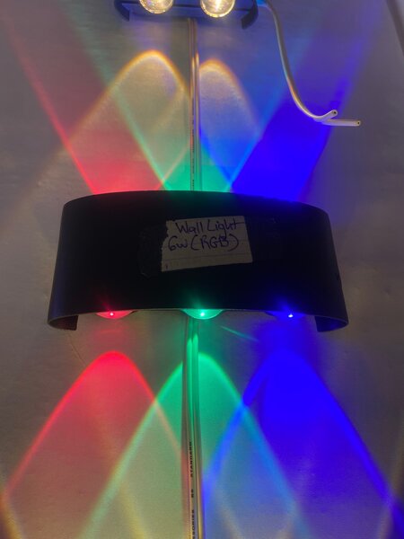 Wall light 6w(RGB)