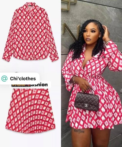 Robe d'été chic rayée