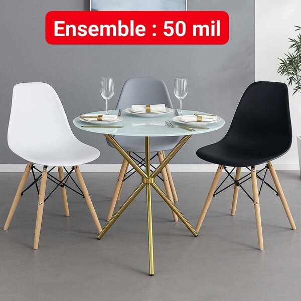 Table à manger avec chaises