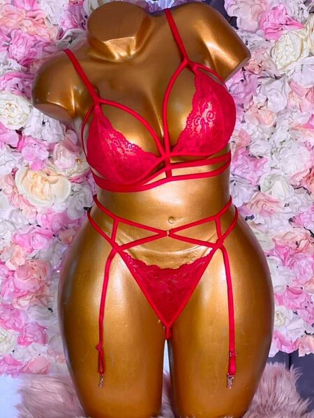 Ensemble Lingerie Rouge Séduisant