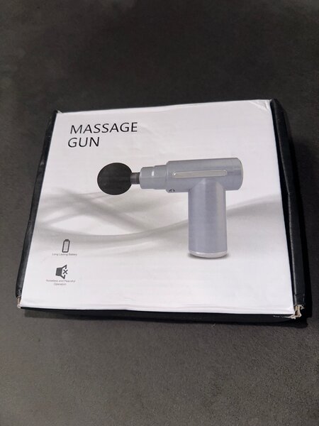Rechargeable Electric Massage Gun With Replaceable Head