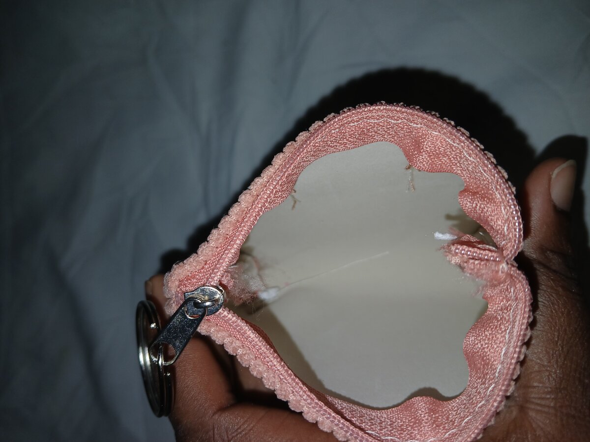 Porte-monnaie en velours