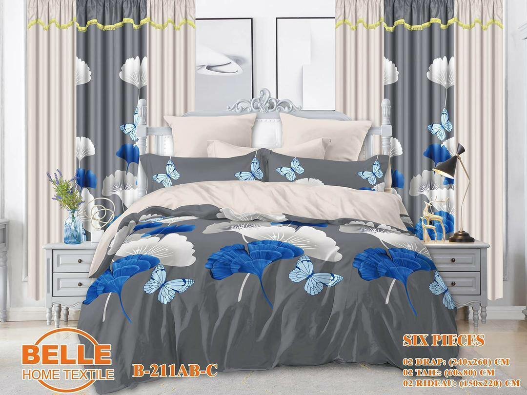 Drap et rideaux (6pieces)