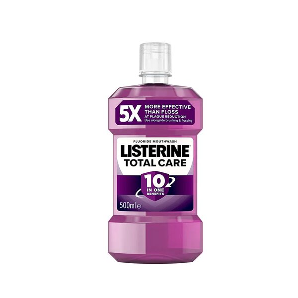 Listerine total care mouthwash 500ml