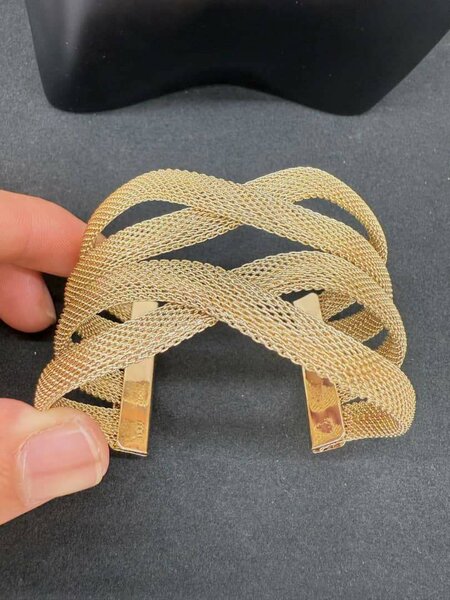 Elegant Gold Bangle Set