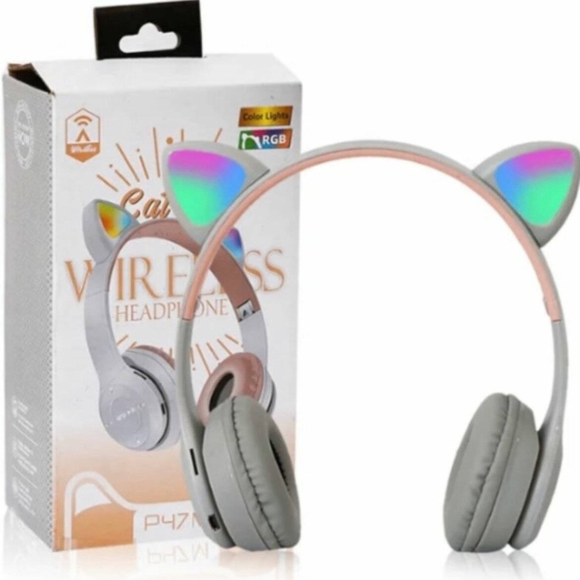 Casque Sans Fil Oreilles de Chat