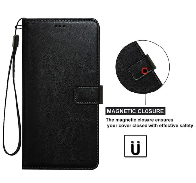 Samsung A12 Synthetic Leather Flip Cover Case leather book cover with Wallet for samsung a12