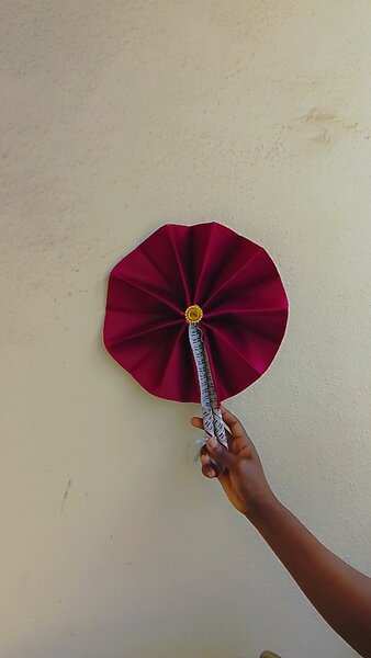 Éventail Pliable tissu