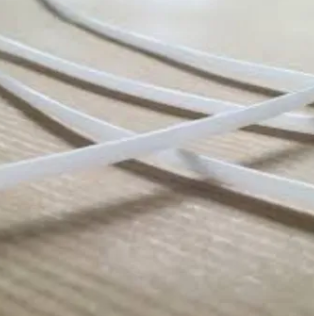 25 Yards, 6mm White Polyester Boning Wire for Sewing, Corsets, Dressmaking, DIY Craft Supplies