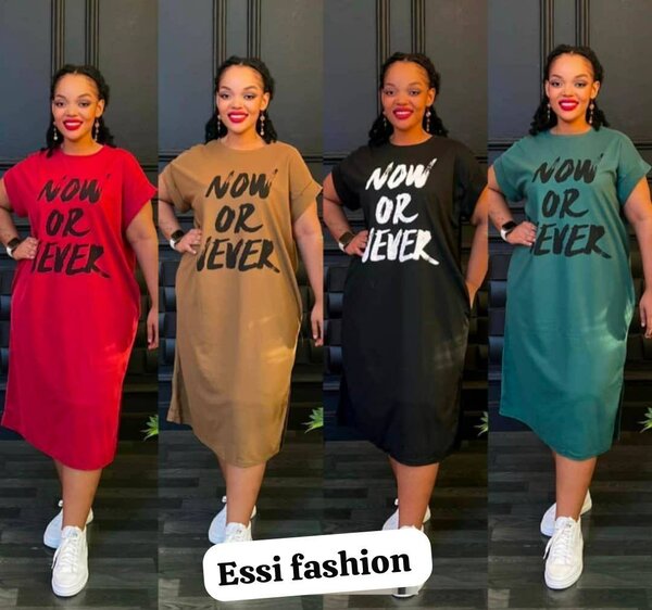 Robe Casual Imprimée Femme