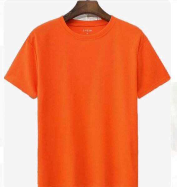 T-shirt orange unisexe