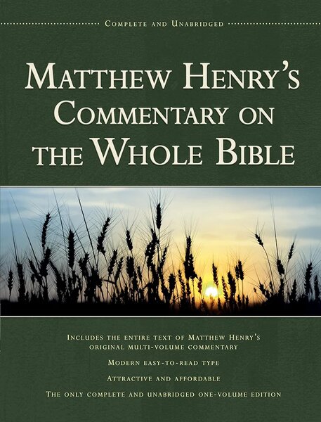 MATHEW HENRY COMMENTARY ON THE WHOLE BIBLES