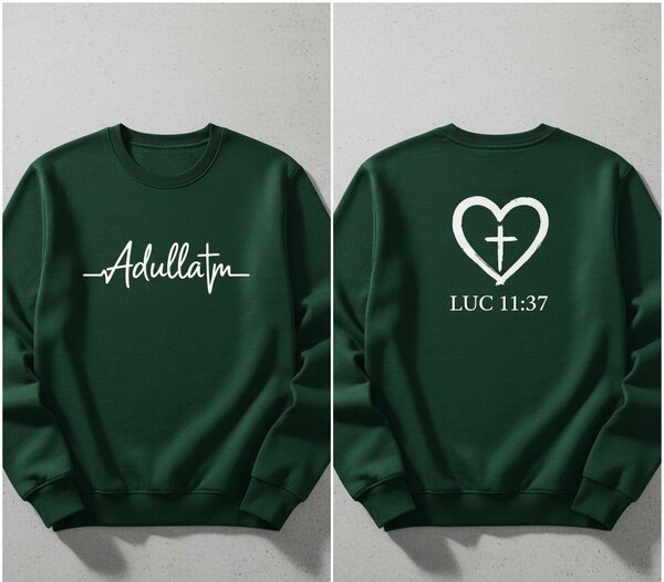 Sweat à Capuche Adullam Gris