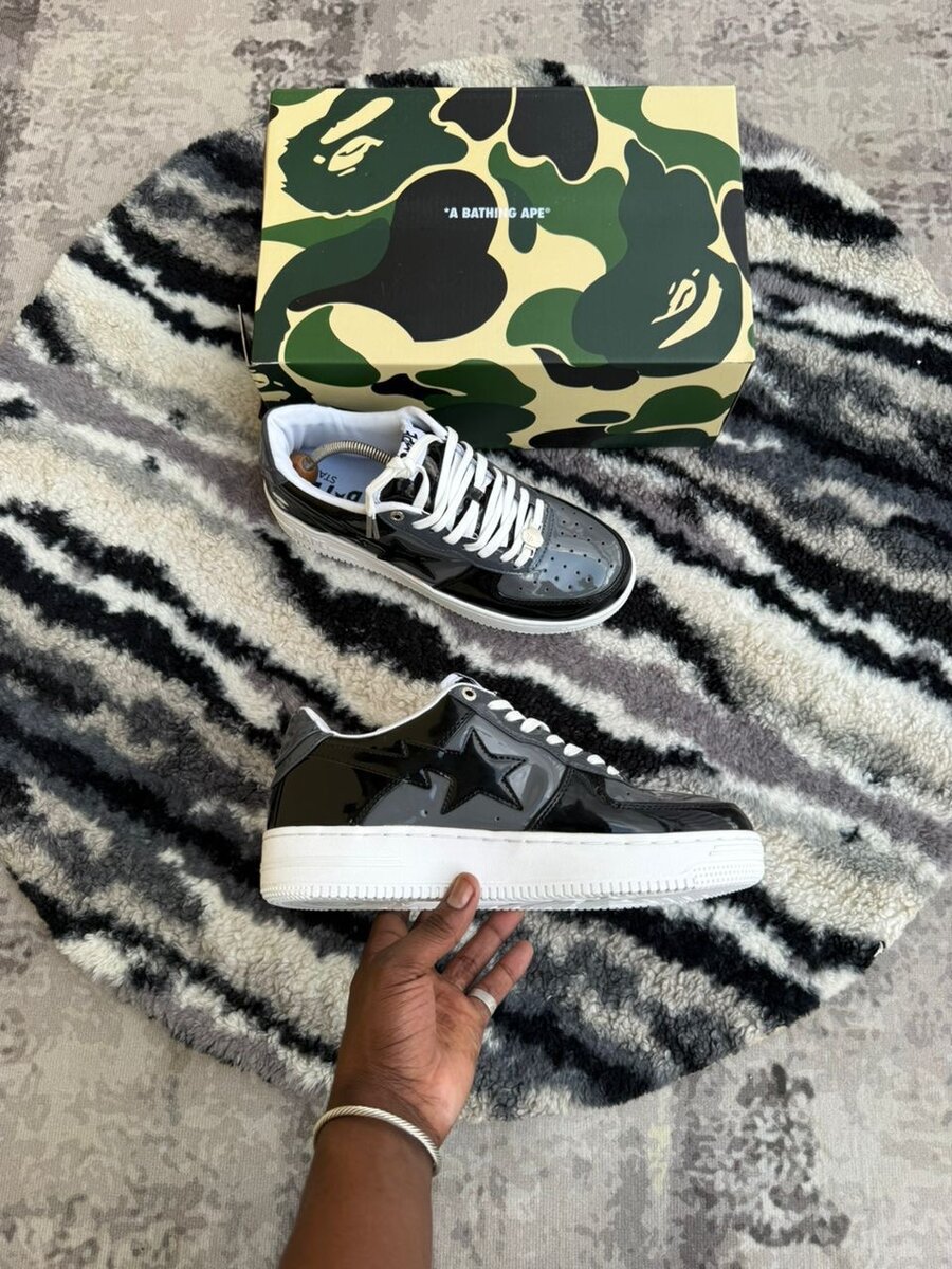 Sneakers tendance Nike et BAPE