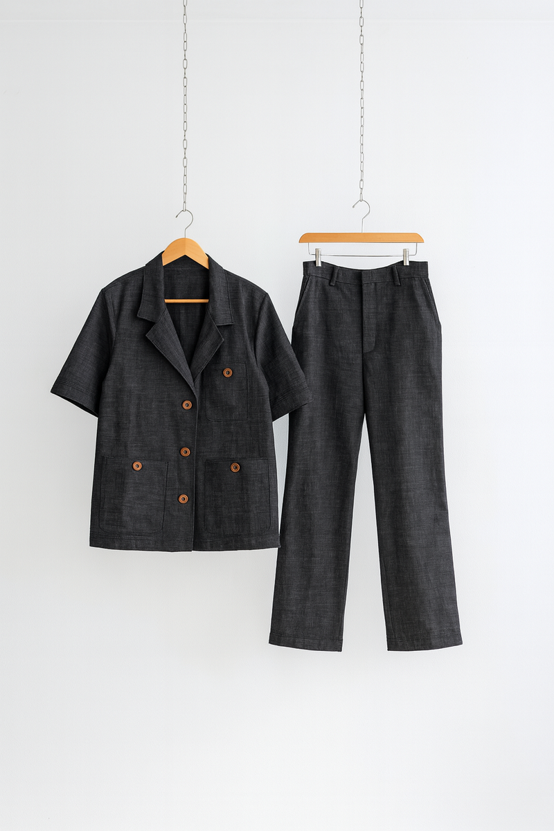 Ensemble chic en lin pour femme