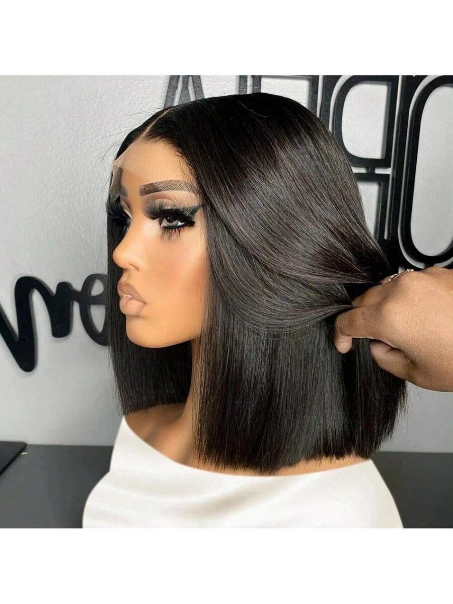 Perruque lisse bob naturelle