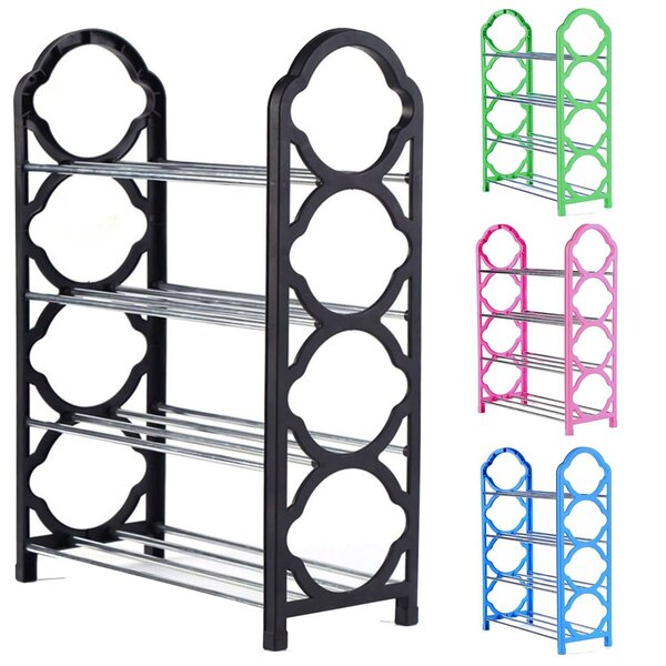 4 shelves shoe rack