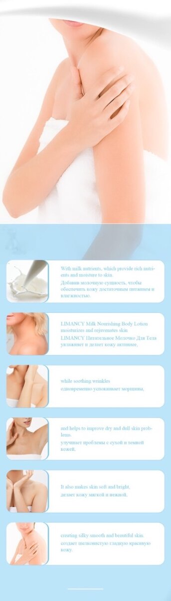 LIMANCY Milk Nourishing Body Lotion