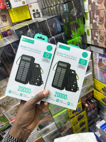 Batterie Externe Solaire 20000mAh