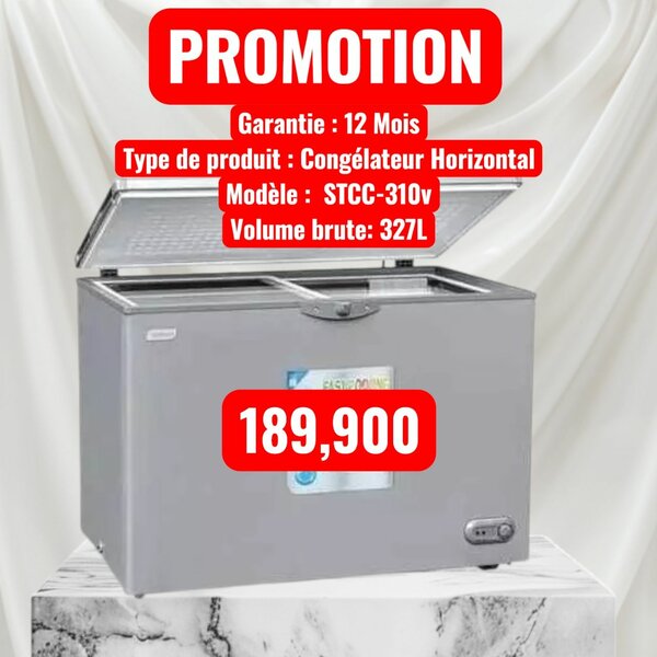 Congélateur Horizontal 327L