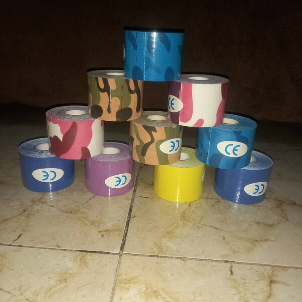 Lot de Bandes de Kinesio Tape Colorées