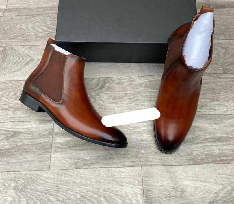 Bottes Chelsea élégantes homme