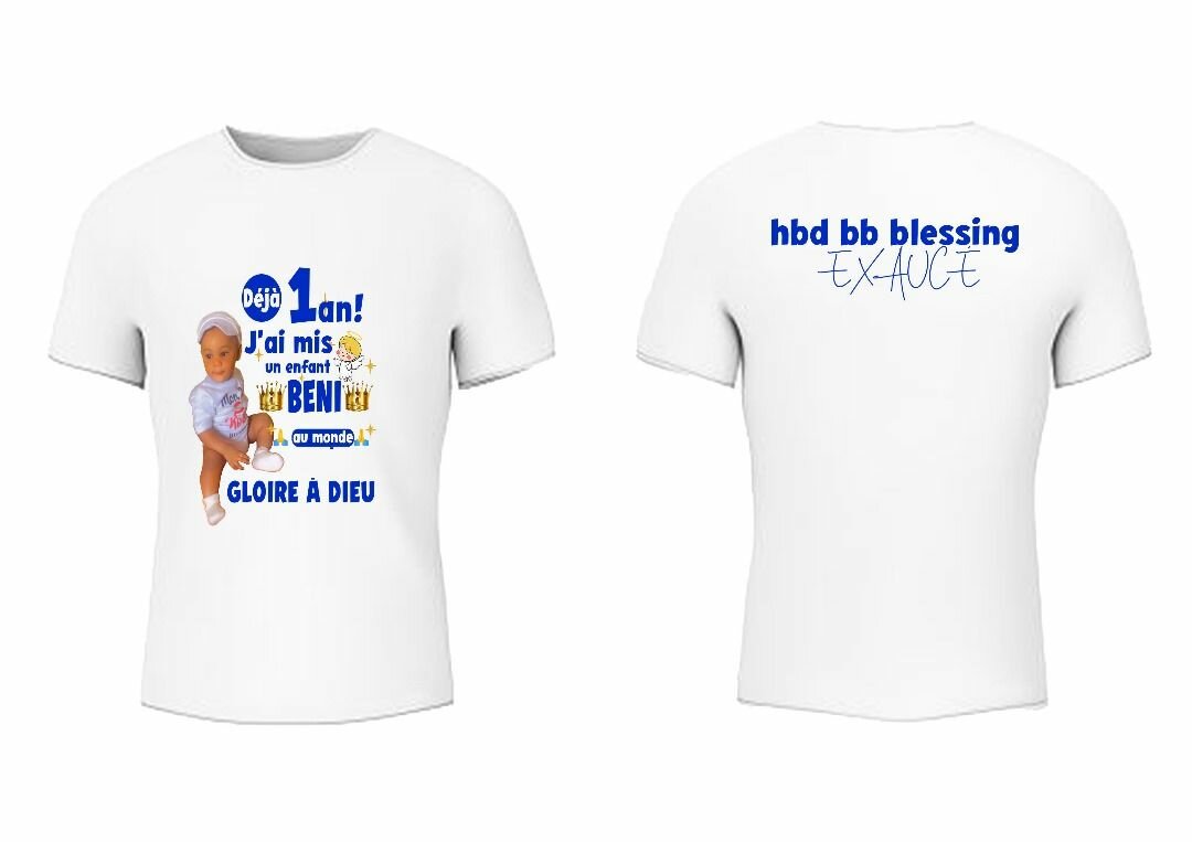 Tee-shirt anniversaire