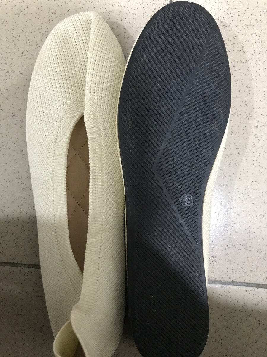 Ballerines élégantes en tricot