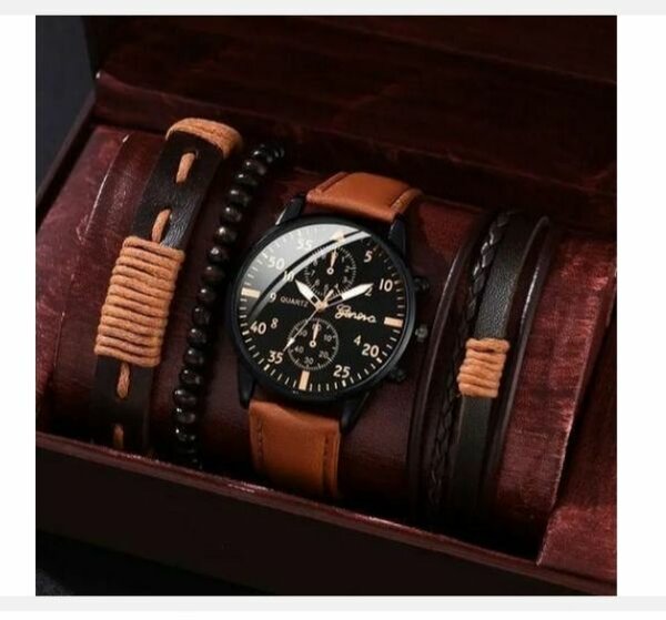 Montre élégante avec bracelets