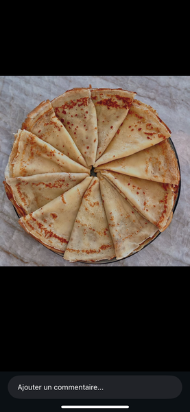 Crêpes fines et délicieuses