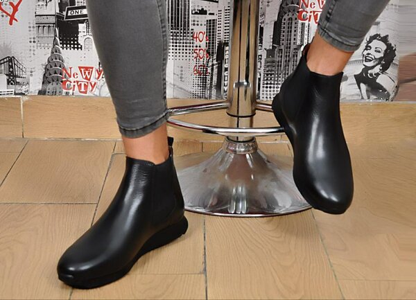 Chaussures en cuir élégantes