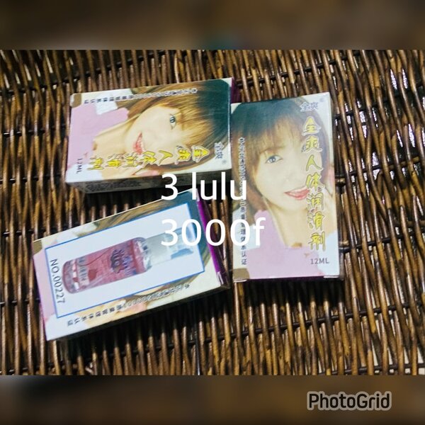 3 lubrifiants (12ml)