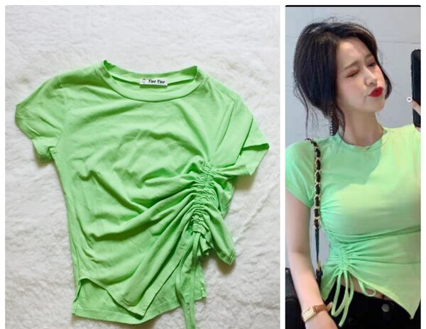 Salaula crop tops and tops