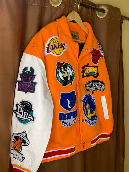 Veste Baseball NBA Patchwork