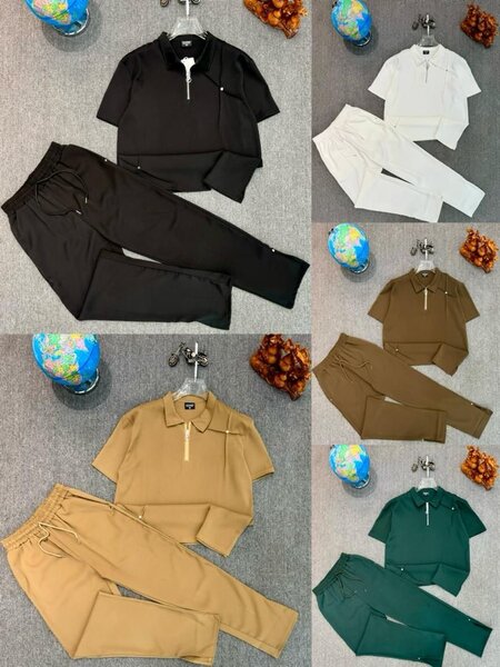 Ensemble de survêtement zippé