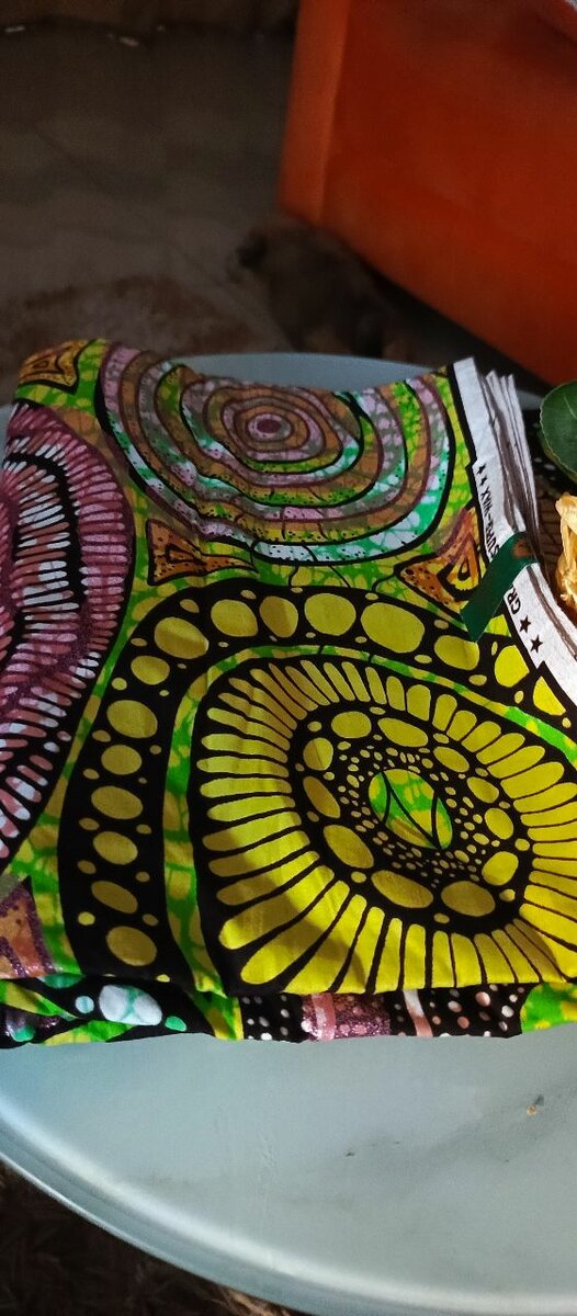 Tissu Wax Africain Coloré