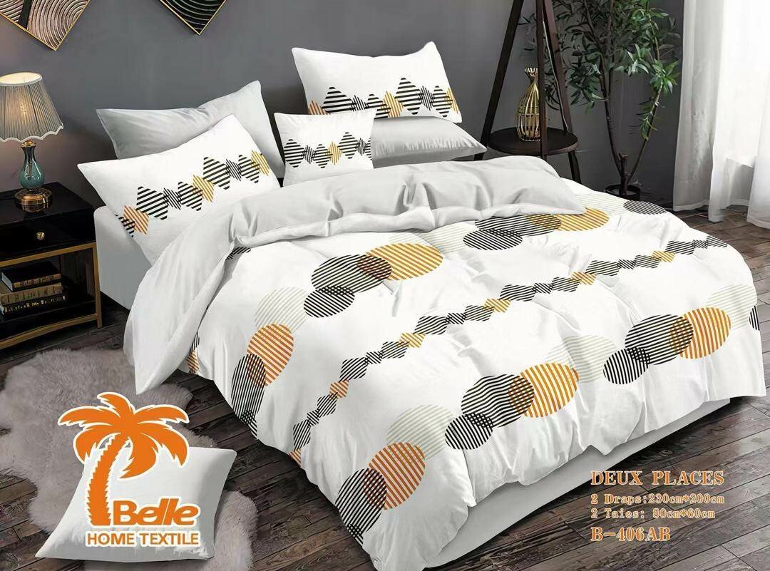 2 draps 2 taies d'oreillers