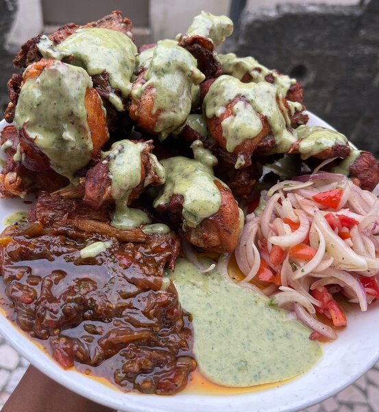 Délice de poulet mayo  frit