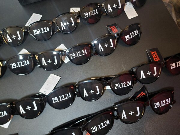 Rayban party glasses