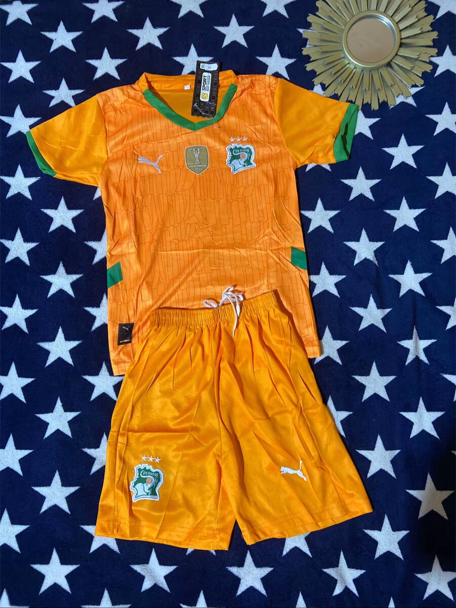 Ensemble de Football Enfant Côte d'Ivoire