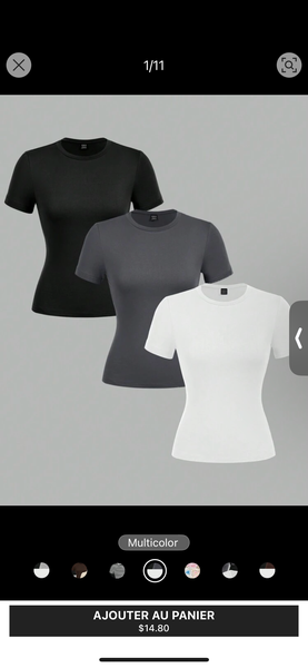 T-shirts basiques femme