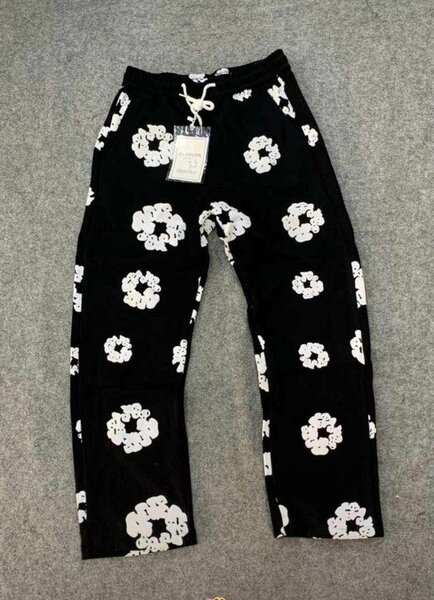 Pantalon décontracté imprimé floral