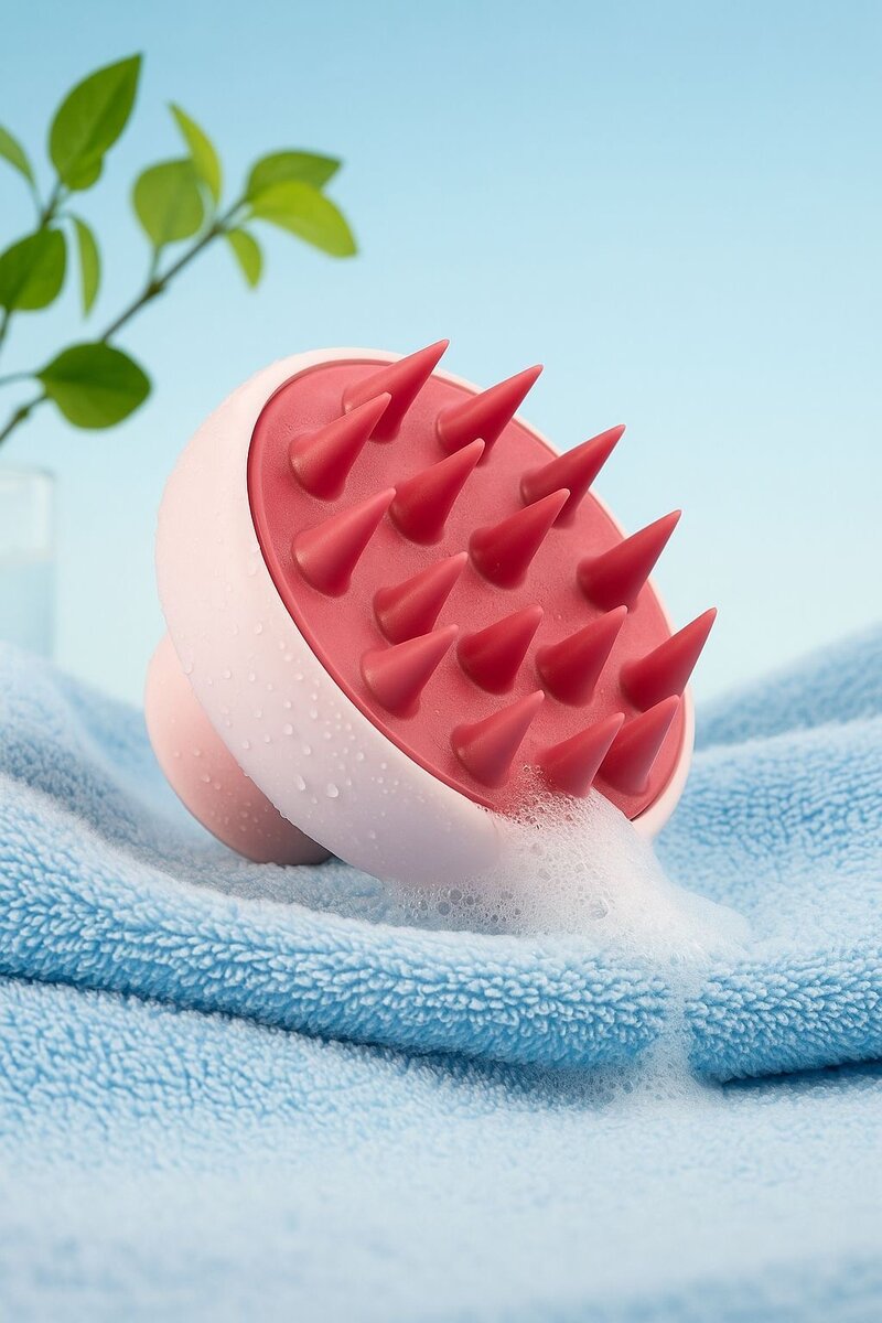 Brosse de Massage pour Cuir Chevelu