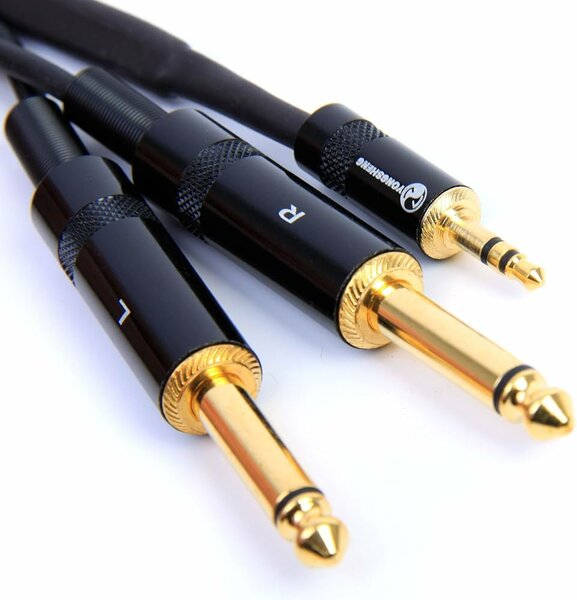 Câble répartiteur audio stéréo