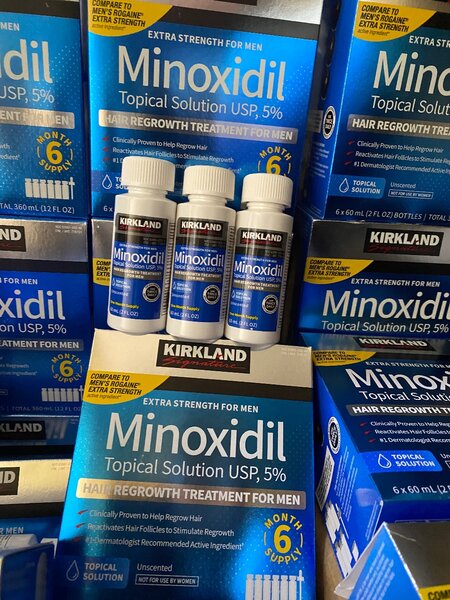 Kirkland Signature Minoxidil For Beard Growth x 6Pcs